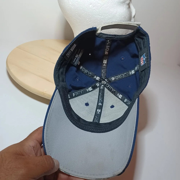 Lot Of 3 Dallas Cowboys New Era Baseball Hats Different Styles and sizes see pic - Picture 11 of 16